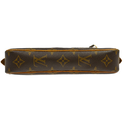 Louis Vuitton Marly Monogram, Brown, Canvas, Handbag
