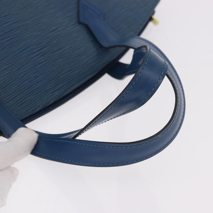 Louis Vuitton Saint Jacques Epi Leather, Blue, Leather, Handbag