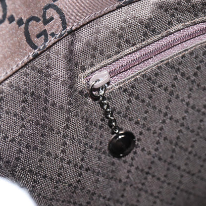 Gucci Bamboo tote bag Canvas, BROWN, CANVAS, Handbag