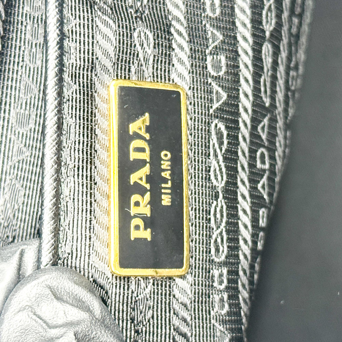 Prada Galleria Double Zip Saffiano Leather, Black, Leather, Tote Bag