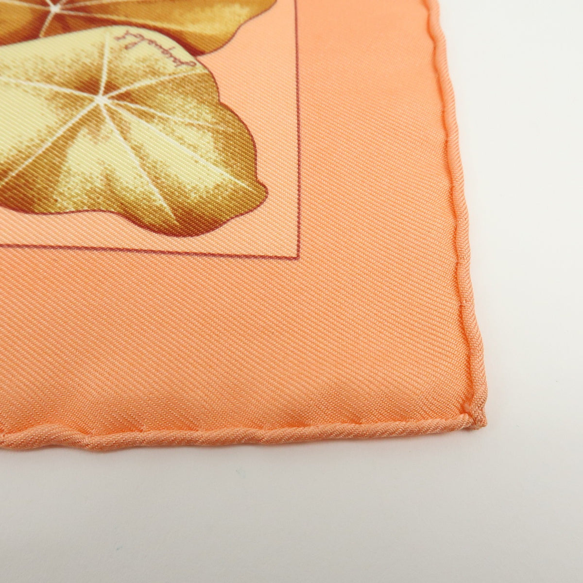 Hermes Carré 45 Les Capucines 100% Silk, Multicolour, Silk, Scarf