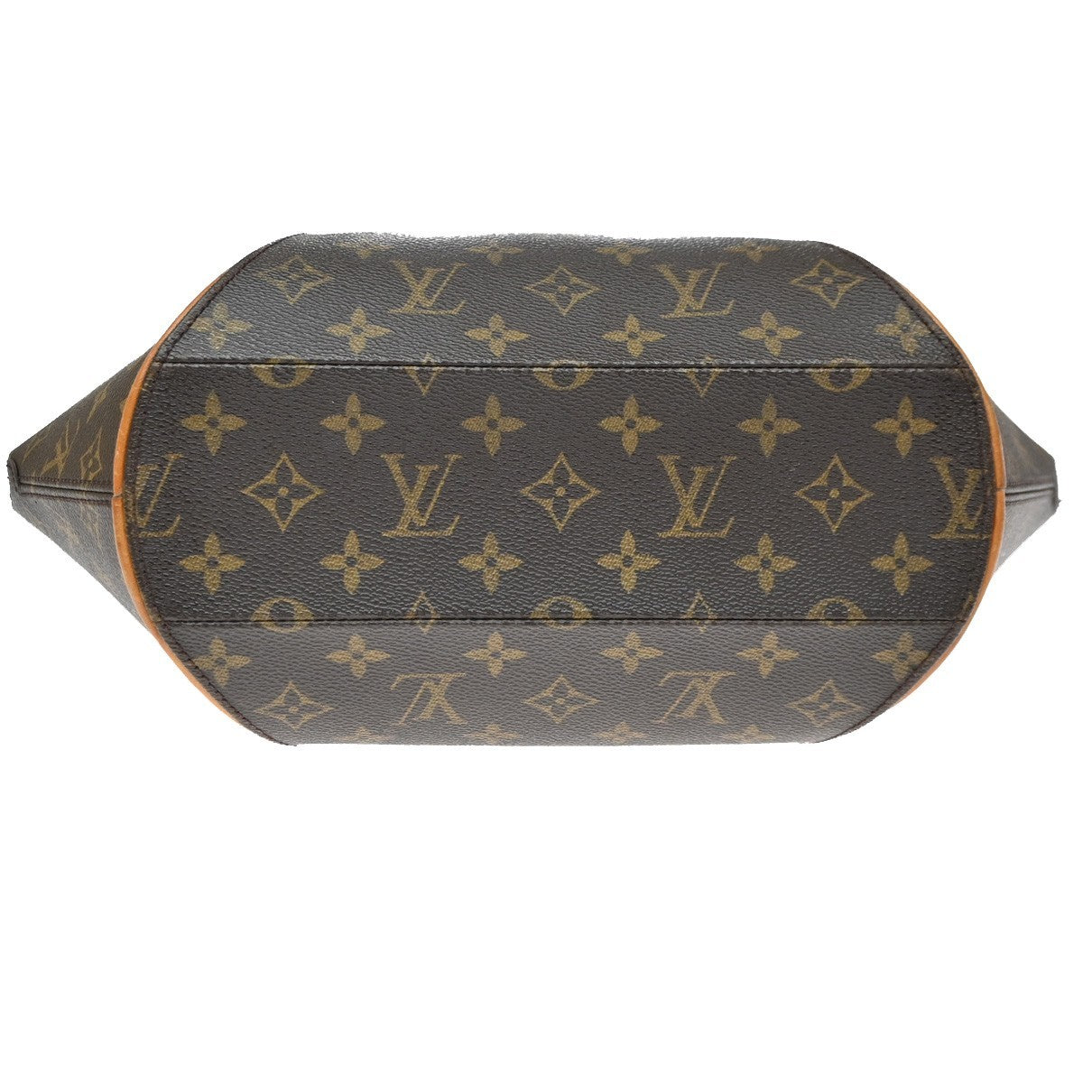 Louis Vuitton Ellipse Monogram, Brown, Leather, Handbag