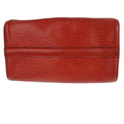 Louis Vuitton Speedy Epi Leather, Red, Leather, Handbag
