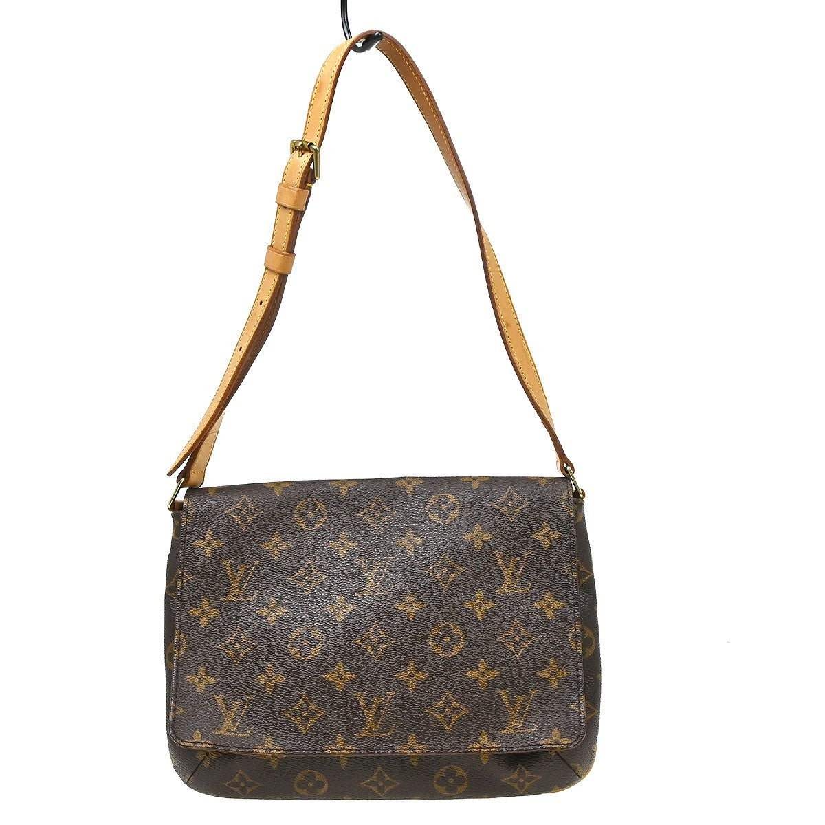 Louis Vuitton Musette Tango Monogram Canvas, Brown, Canvas, Shoulder Bag