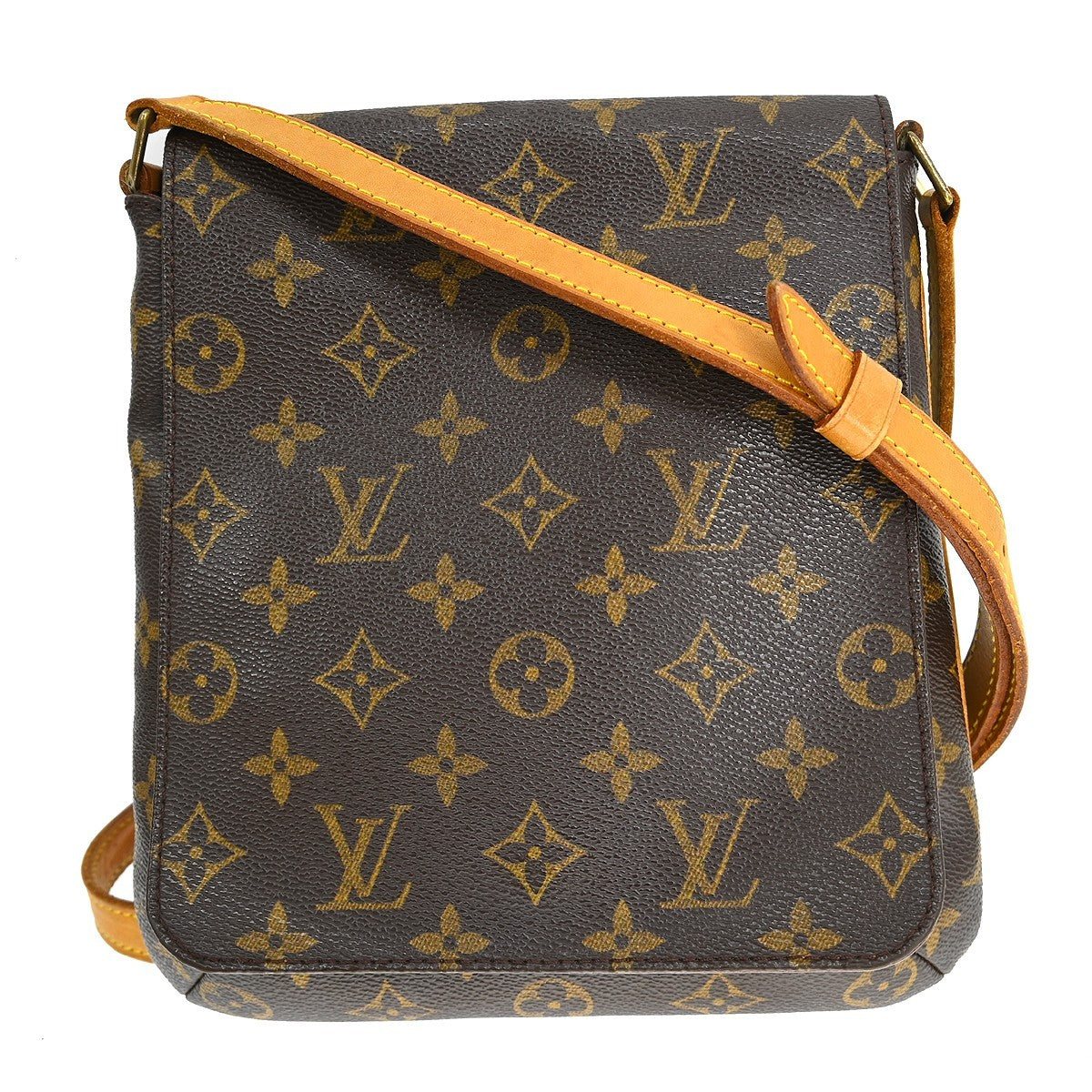 Louis Vuitton Musette Salsa Monogram Canvas, Brown, Canvas, Shoulder Bag