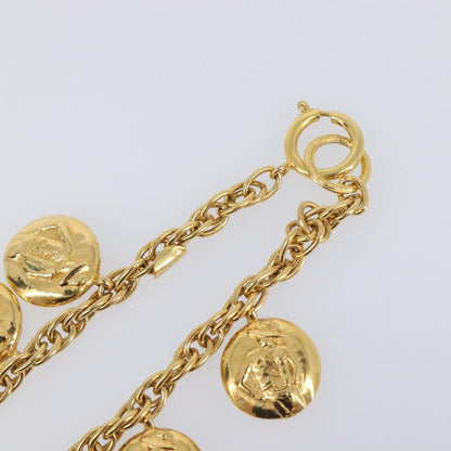 Chanel Vintage Diamond Coco Mademoiselle Long Metal, Gold, Metal, Necklace