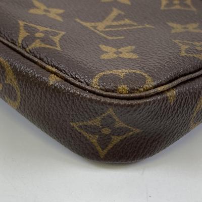Louis Vuitton Pochette Accessoires Monogram Canvas, Brown, Canvas, Shoulder Bag