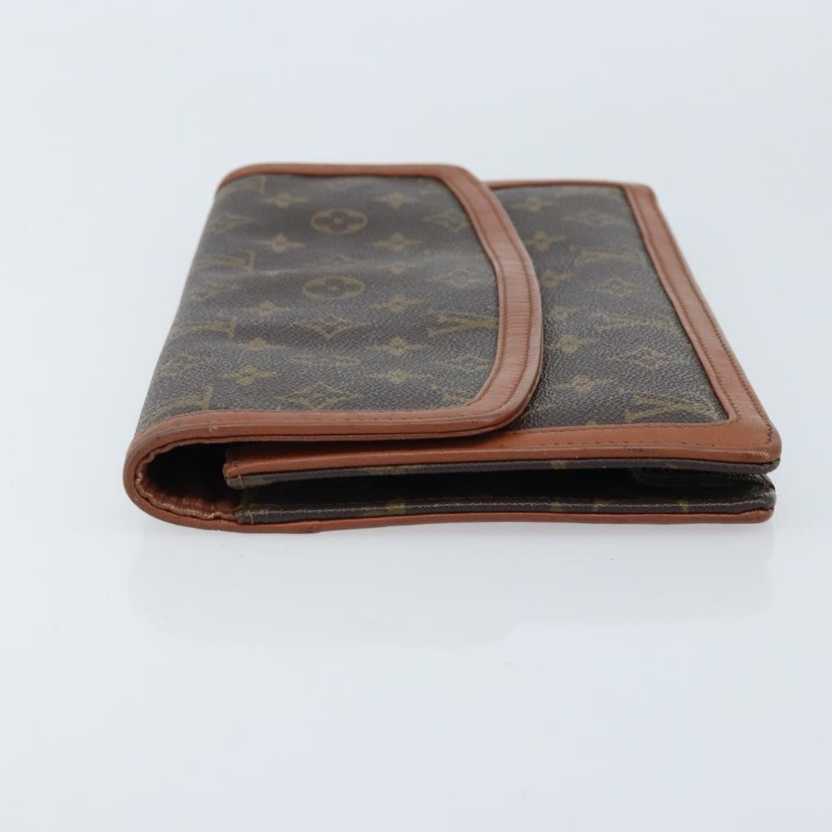 Louis Vuitton Dame Pochette Monogram Canvas, Brown, Canvas, Clutch