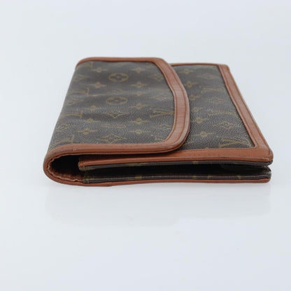 Louis Vuitton Dame Pochette Monogram Canvas, Brown, Canvas, Clutch