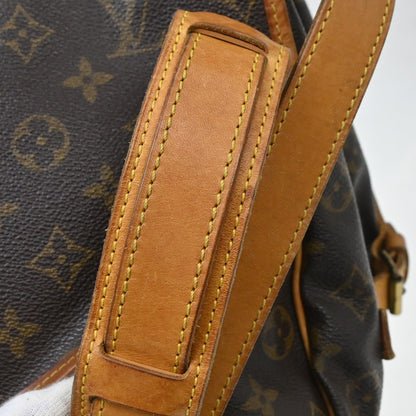 Louis Vuitton Saumur Monogram Canvas, Brown, Canvas, Shoulder Bag