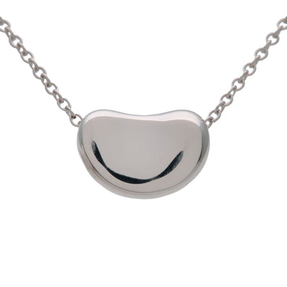 Tiffany & Co. Elsa Peretti Bean Pendant Sterling Silver, Silver, Silver, Necklace