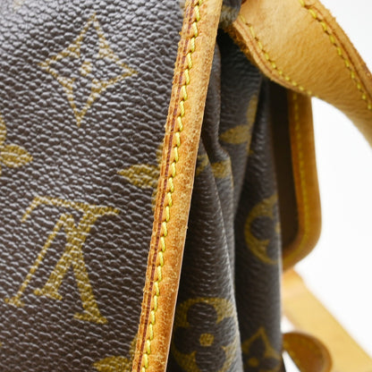 Louis Vuitton Saumur Monogram, Brown, Canvas, Shoulder Bag