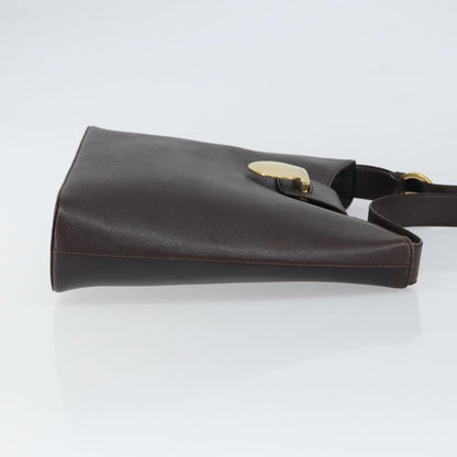 Salvatore Ferragamo Shoulder Bag Leather, Brown, Leather, Shoulder Bag