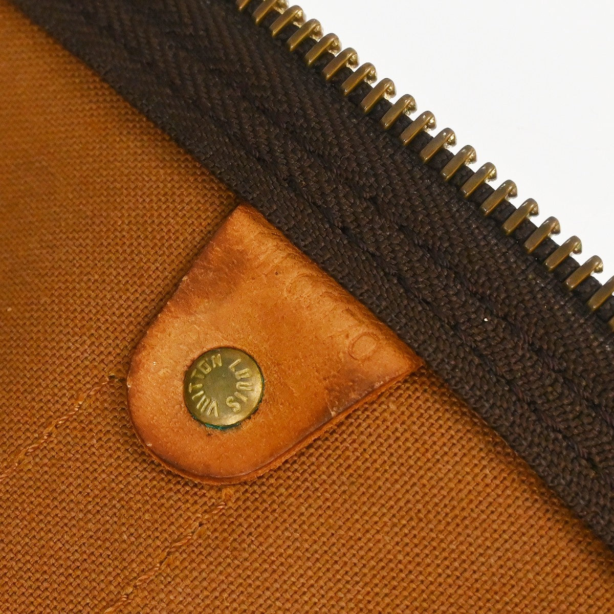 Louis Vuitton Keepall Monogram Canvas, Brown, Canvas, Travel Bag