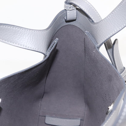 Stella McCartney Alter Tote Leather, Gray, Leather, Tote Bag