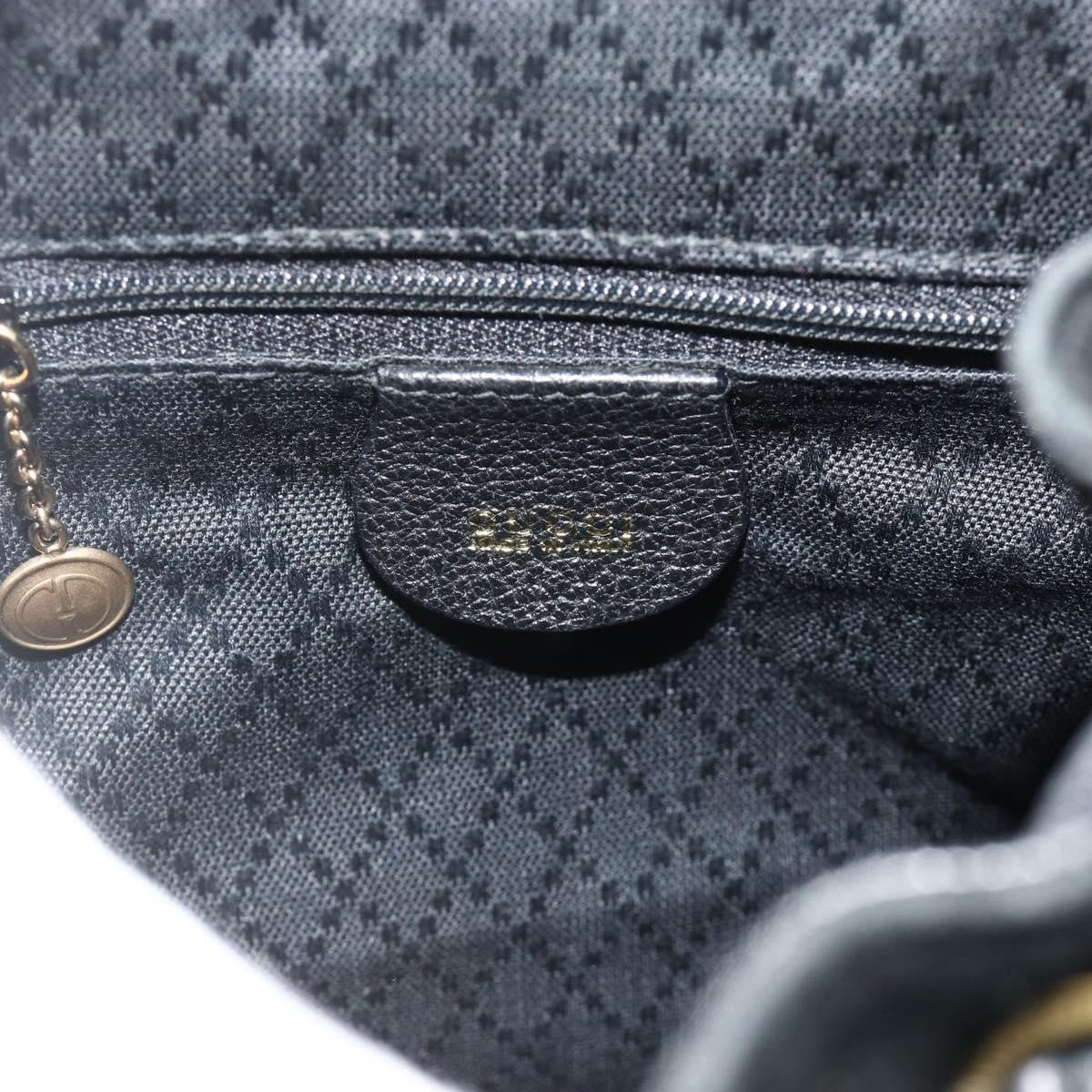 Gucci Gucci bamboo daim, Black, Suede, Backpack