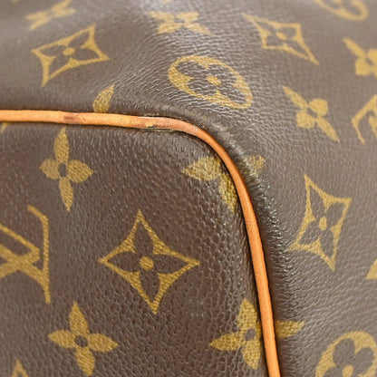 Louis Vuitton Keepall Monogram Canvas, Brown, Canvas, Travel Bag