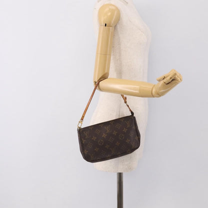 Louis Vuitton Pochette Accessoires NM Monogram Canvas, Brown, Canvas, Clutch