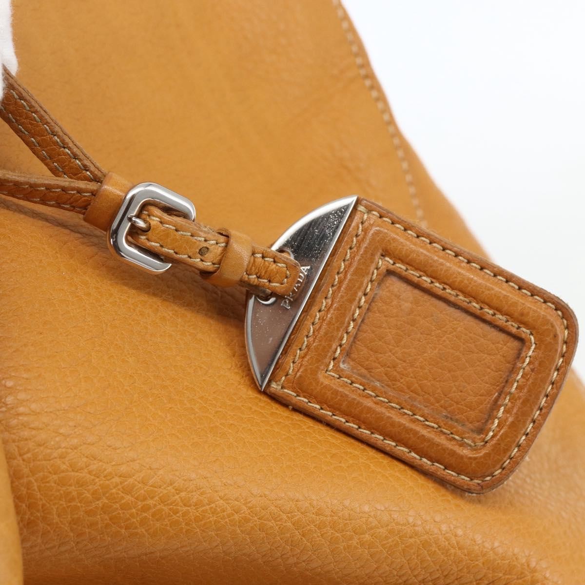Prada Convertible Shopper Vitello Daino, Brown, Leather, Tote Bag