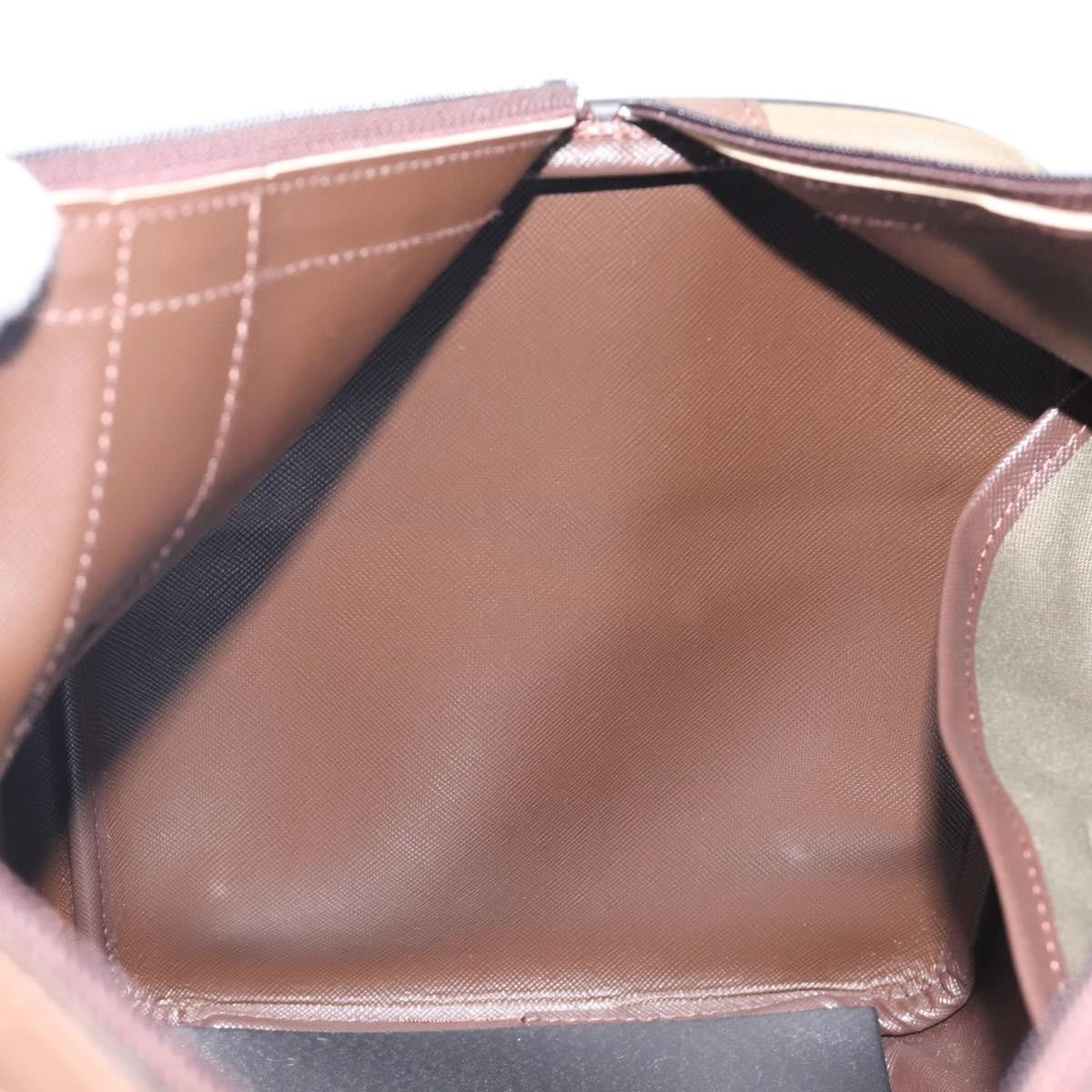 Burberry Nova check boston Canvas, Beige, Canvas, Handbag