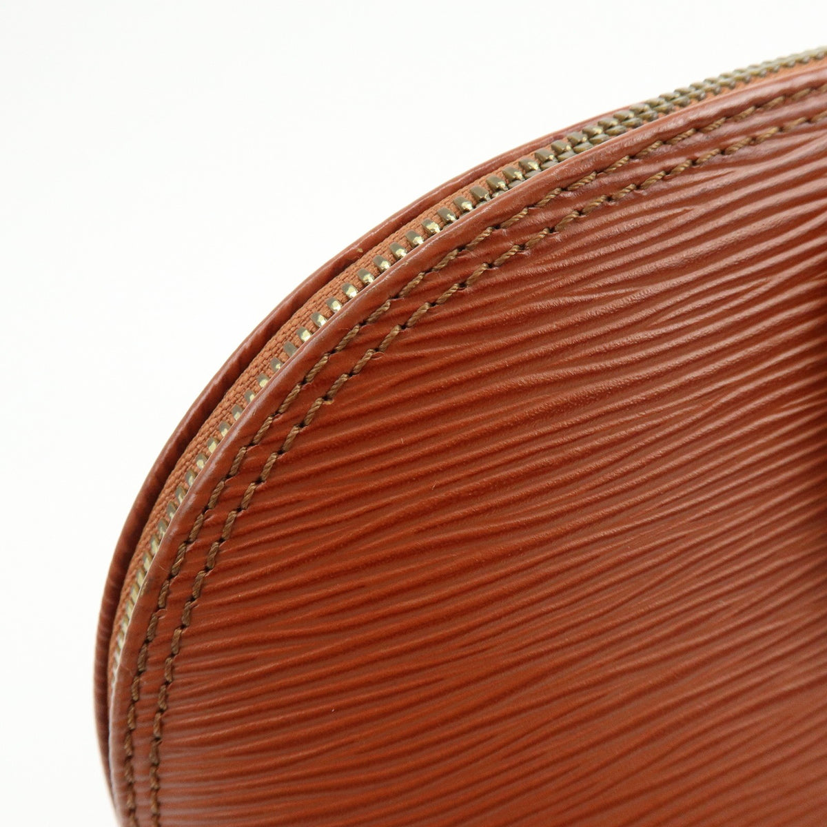 Louis Vuitton Alma Epi Leather, Brown, Leather, Handbag