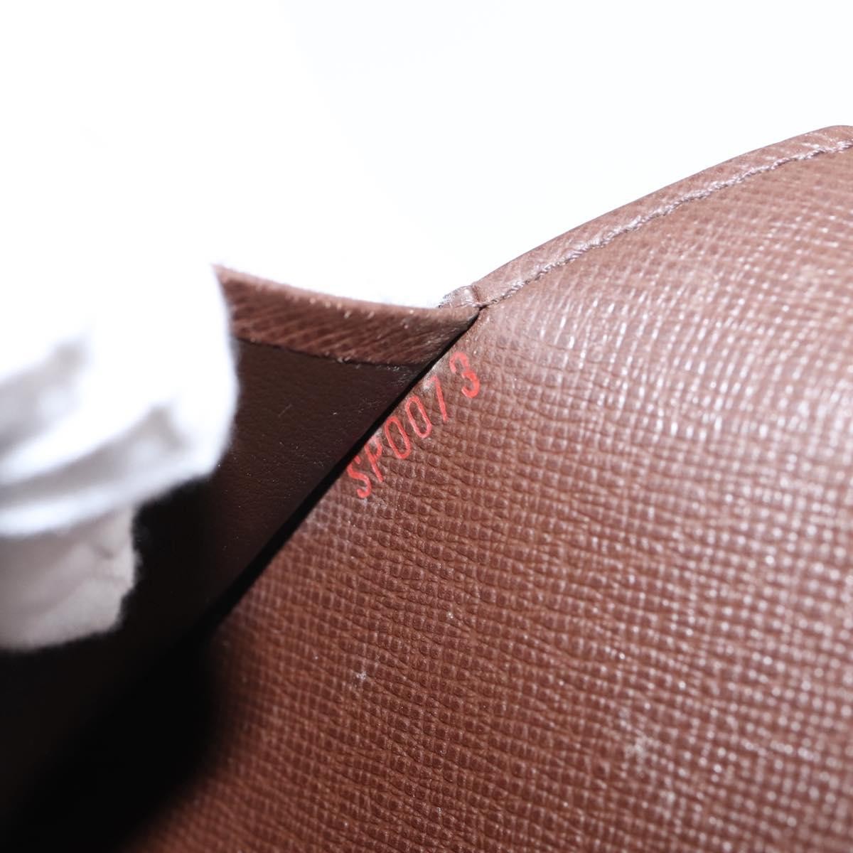 Louis Vuitton Agenda Cover Damier Canvas, Brown, Canvas, Wallet