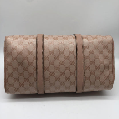 Gucci Boston Suprême GG, Pink, Canvas, Travel Bag