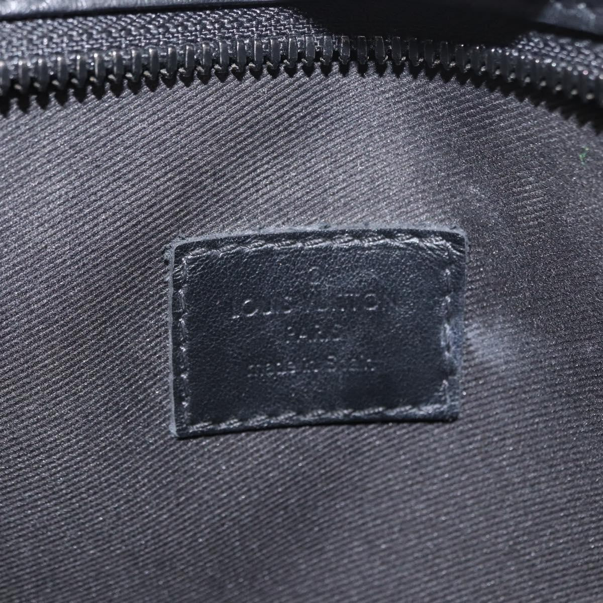Louis Vuitton Double Flat Messenger Limited Edition Logo Story Monogram Canvas and Denim, Multicolour, Canvas, Shoulder Bag