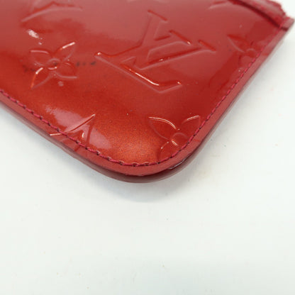 Louis Vuitton Pochette Clés Patent Leather, Red, Patent Leather, Wallet