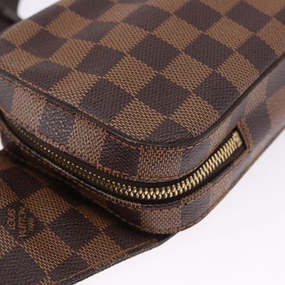 Louis Vuitton Geronimos Damier, Brown, Canvas, Clutch
