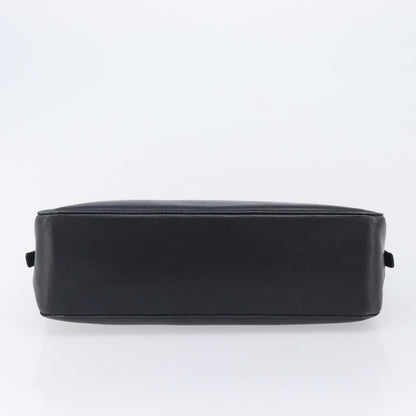Burberry Nova Check Leather and Nylon, Black, Leather, Handbag