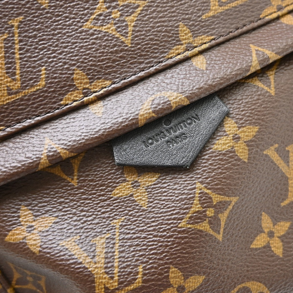 Louis Vuitton Palm Springs Monogram, Brown, Canvas, Backpack