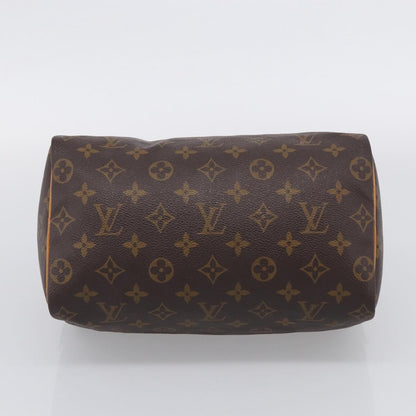 Louis Vuitton Speedy Monogram Canvas, Brown, Canvas, Handbag