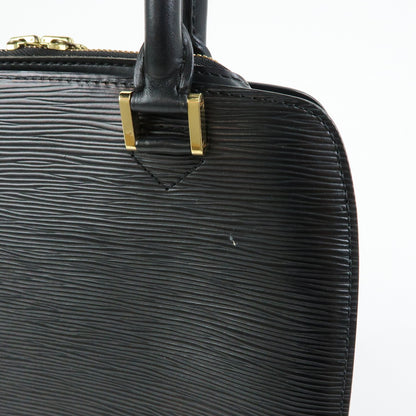 Louis Vuitton Pont Neuf Epi Leather, Black, Leather, Handbag