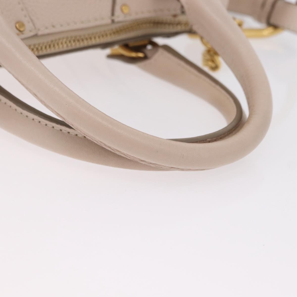 Chloe Hailey Leather, Beige, Leather, Handbag