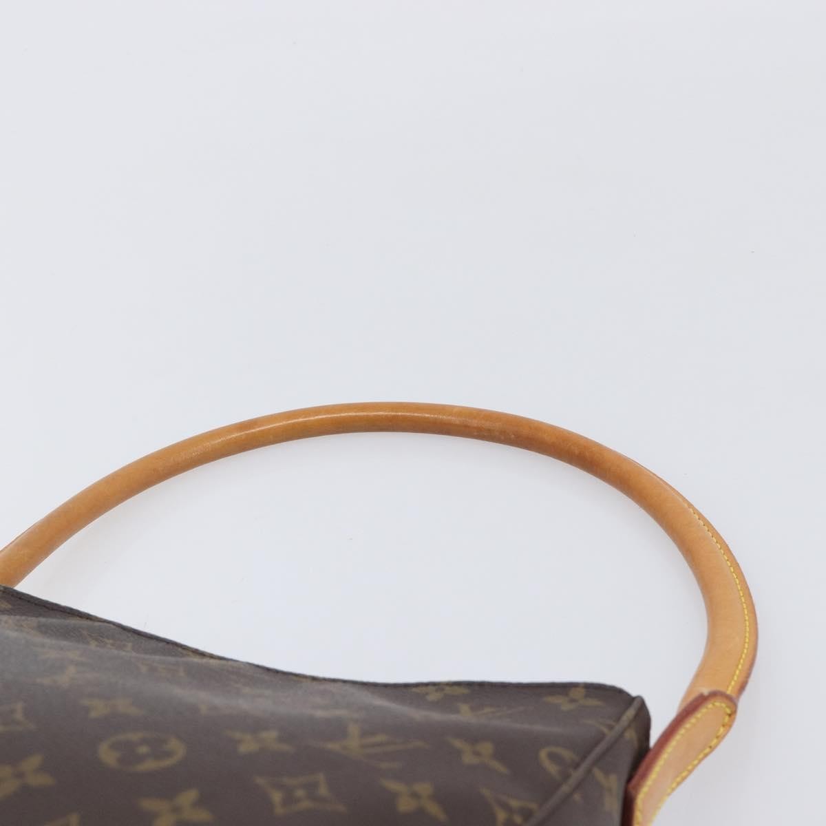 Louis Vuitton Looping Monogram Canvas, Brown, Canvas, Handbag