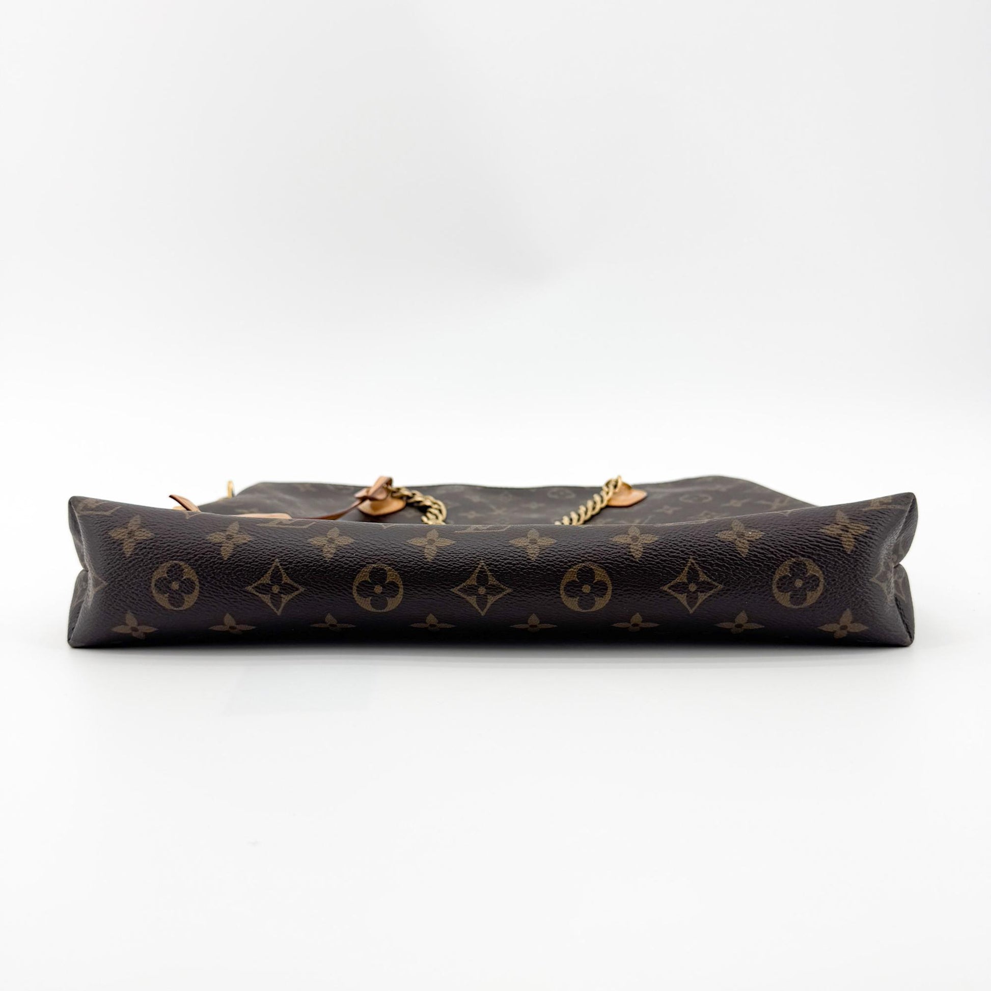 Louis Vuitton Lockit Chain Monogram Canvas, Brown, Canvas, Handbag