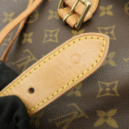 Louis Vuitton Vintage Montsouris Monogram Canvas, Brown, Canvas, Backpack