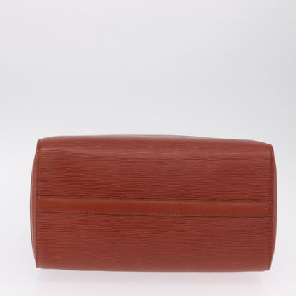 Louis Vuitton Speedy Epi Leather, Brown, Leather, Handbag