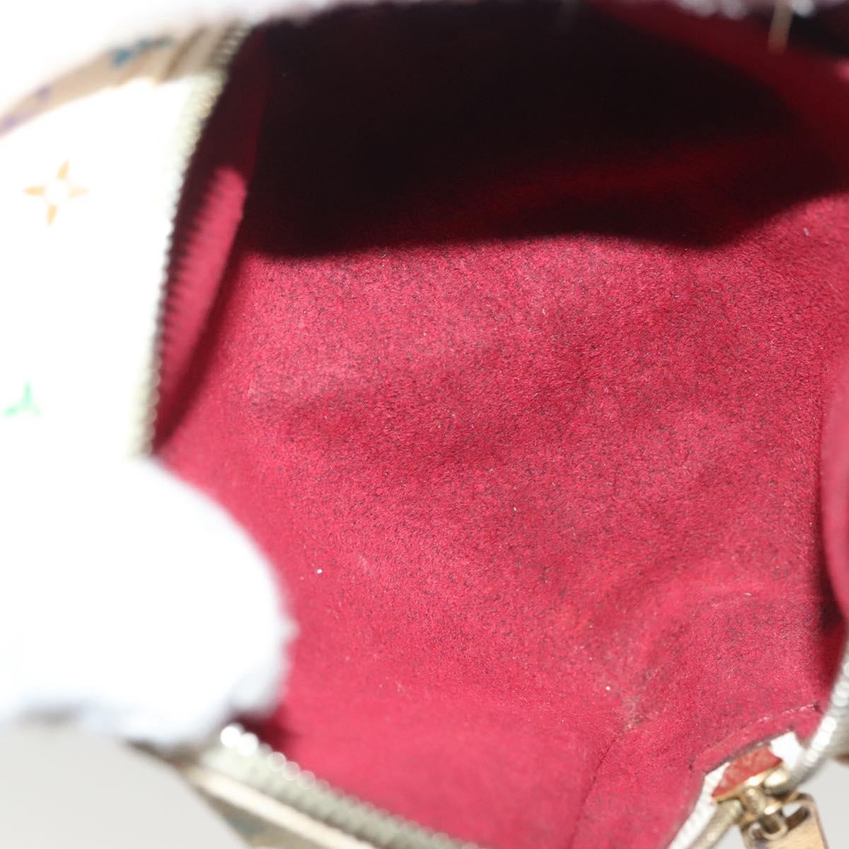 Louis Vuitton Wapity Trousse Monogram Multicolor, White, Canvas, Clutch