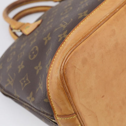 Louis Vuitton Vintage Alma Monogram Canvas, Brown, Canvas, Handbag