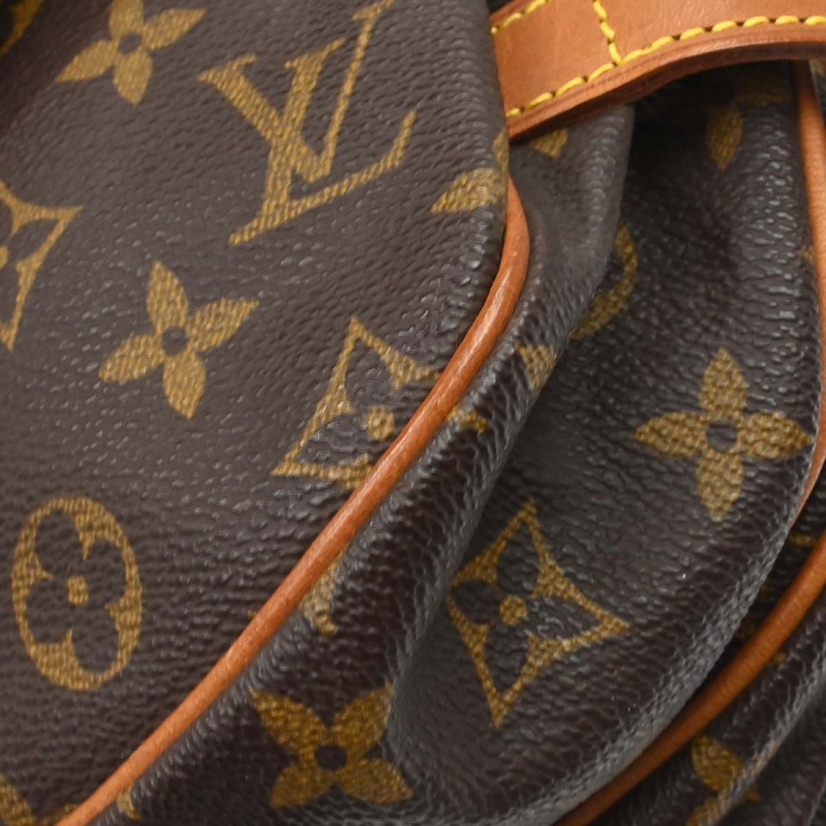 Louis Vuitton Saumur Monogram Canvas, Brown, Canvas, Shoulder Bag