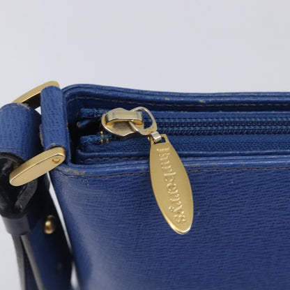 Burberry Shoulder Leather, Blue, Leather, Shoulder Bag