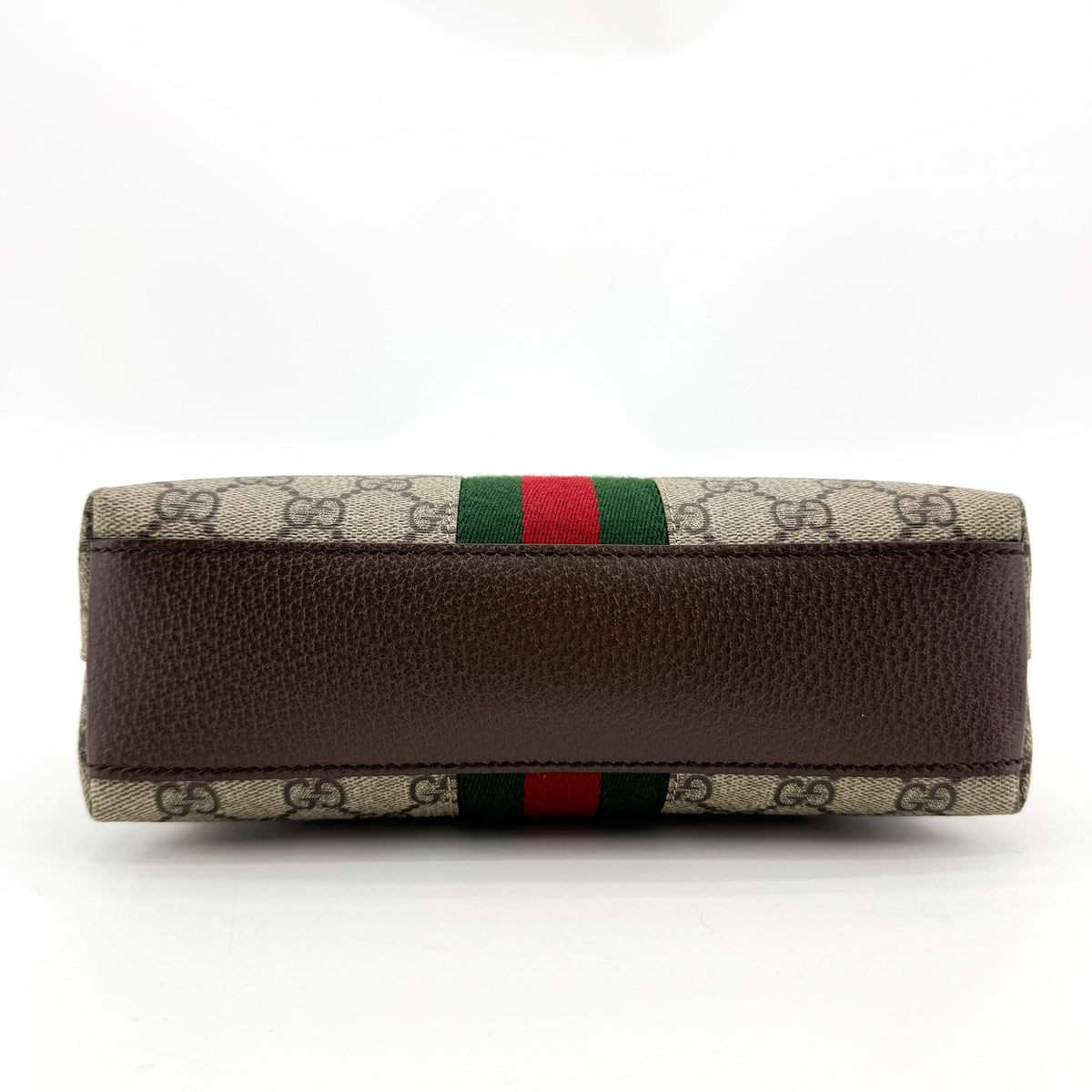 Gucci Ophidia Dome GG Coated Canvas, Brown, Canvas, Shoulder Bag