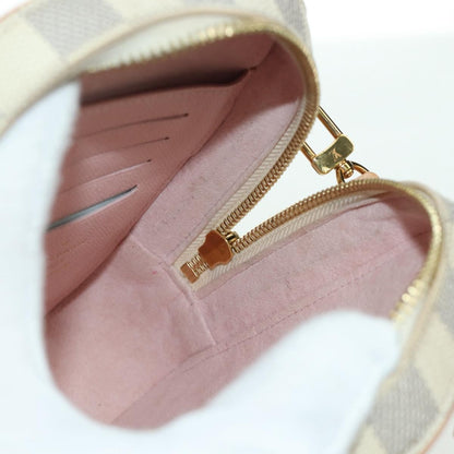 Louis Vuitton NeoKapi Handag Damier Ebene, Beige, Canvas, Clutch