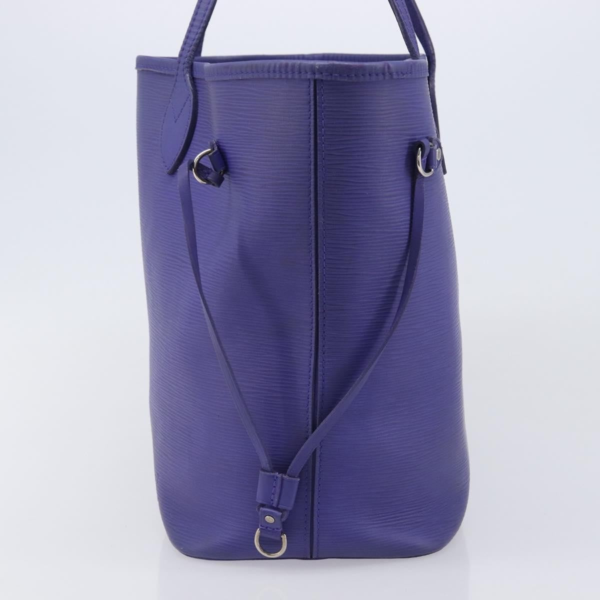 Louis Vuitton Neverfull Epi Leather, Purple, Leather, Tote Bag