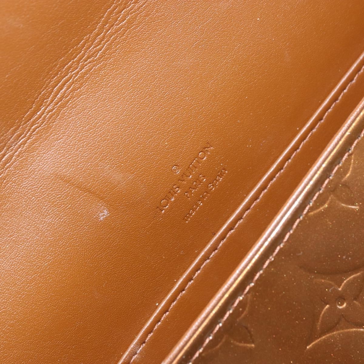 Louis Vuitton Thompson Street Monogram Vernis, Brown, Patent Leather, Shoulder Bag
