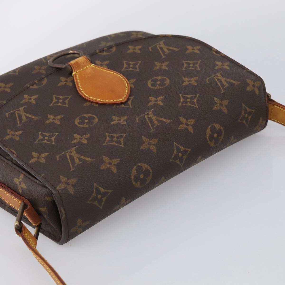 Louis Vuitton Saint Cloud Monogram Canvas, Brown, Canvas, Handbag