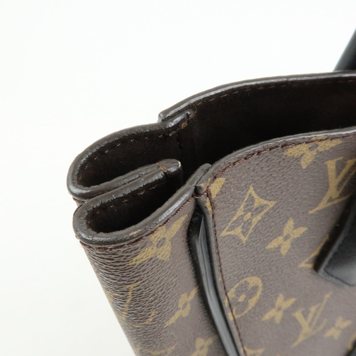 Louis Vuitton Kimono Monogram Canvas and Leather, Brown, Canvas, Handbag