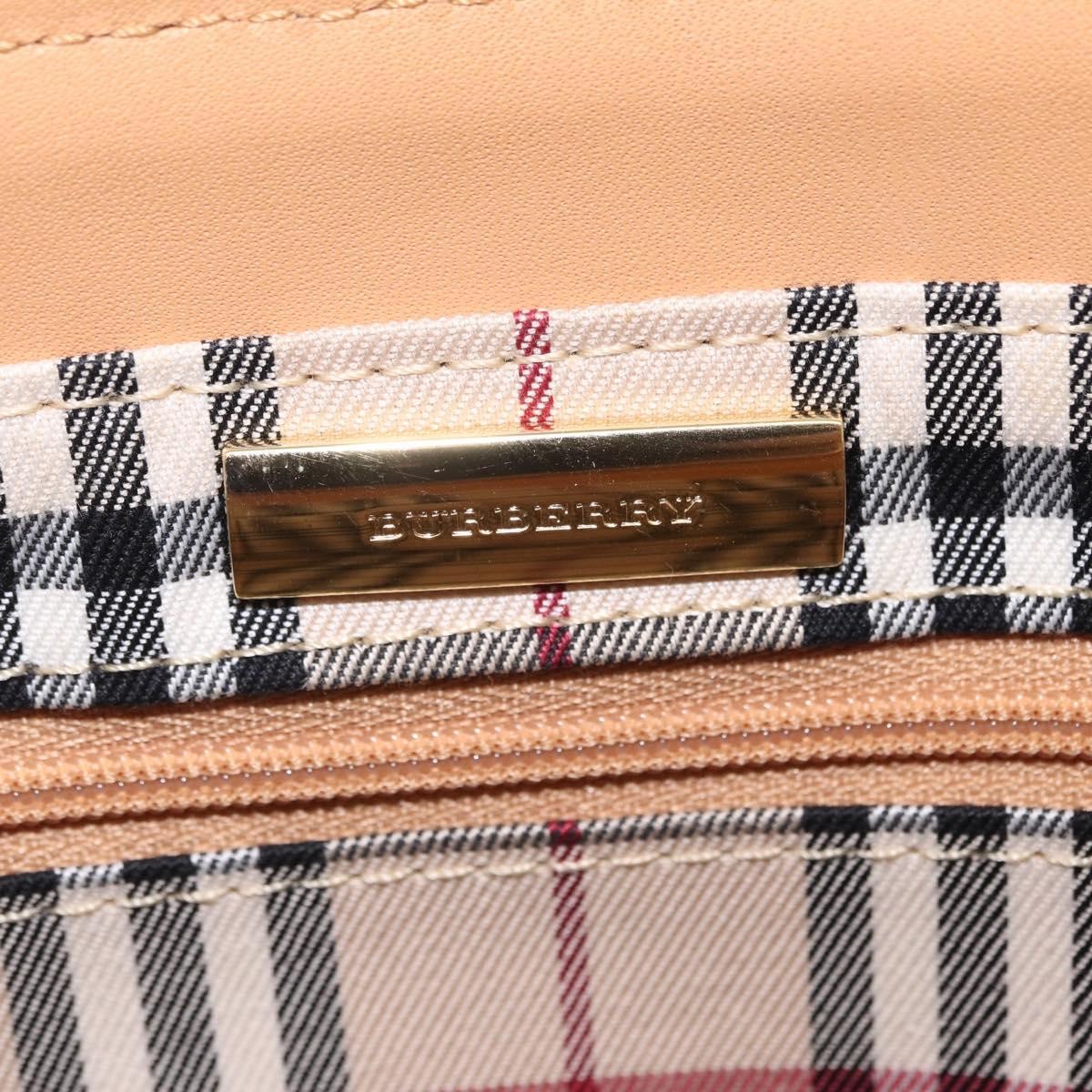 Burberry Handbag Leather, Beige, Leather, Handbag